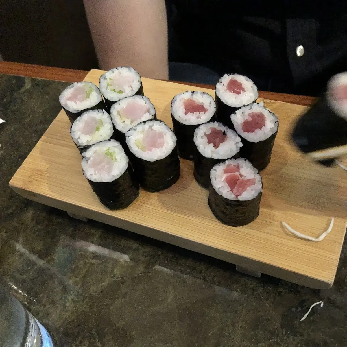 Spicy Yellow Tail Hand Roll