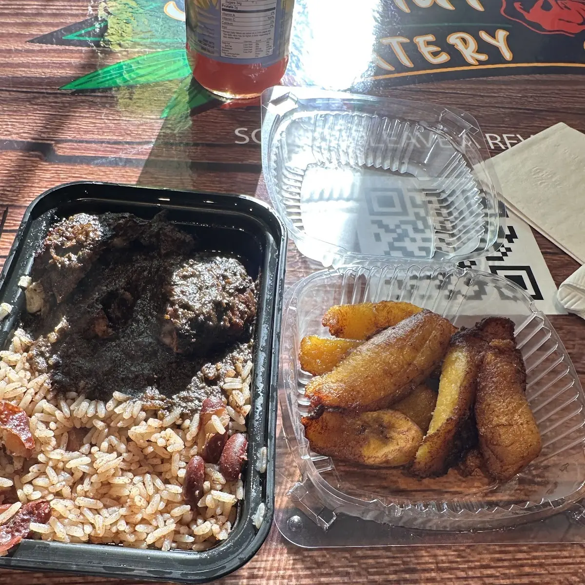 Small Jerk Chicken Rice & Peas