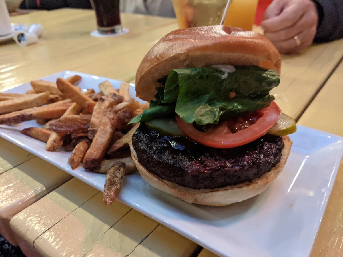 Big Ben Burger with Fries