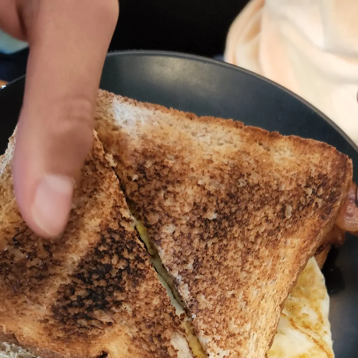 Egg and Bacon Sandwich