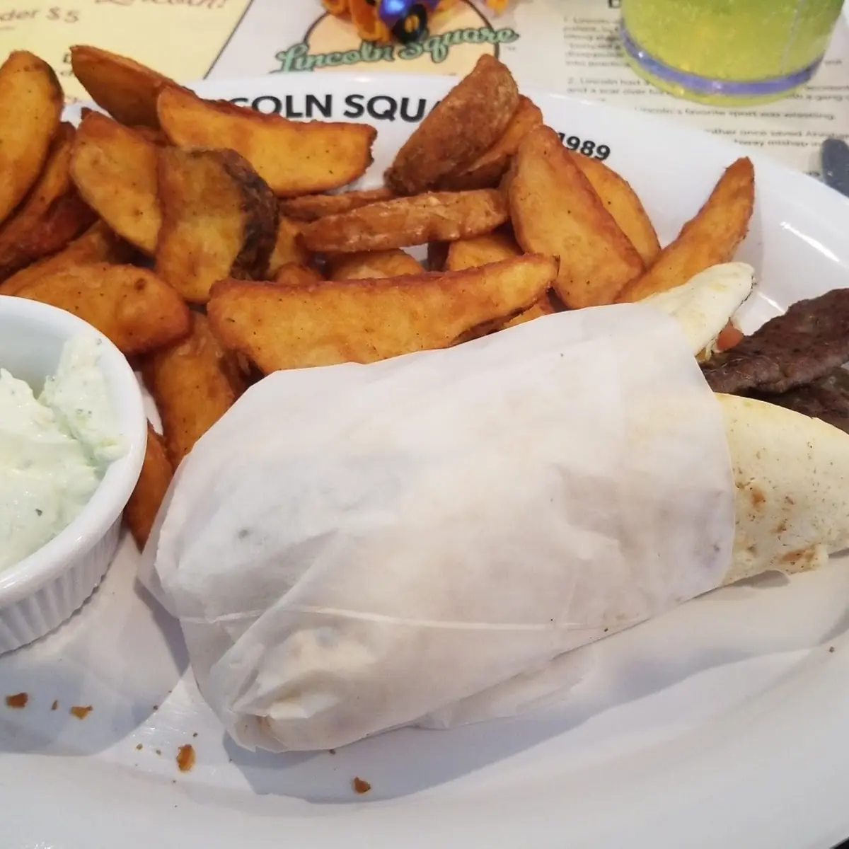 Greek Gyro Wrap