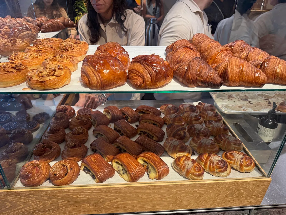 Almond Pastry and Latte