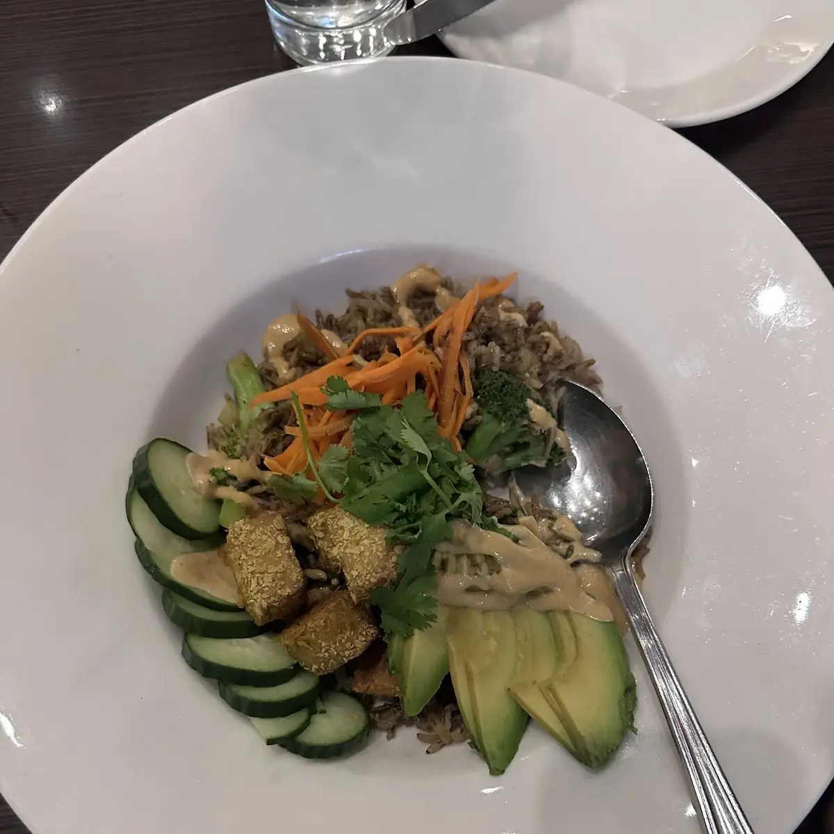 Vegan Fried Wild Rice Bowl