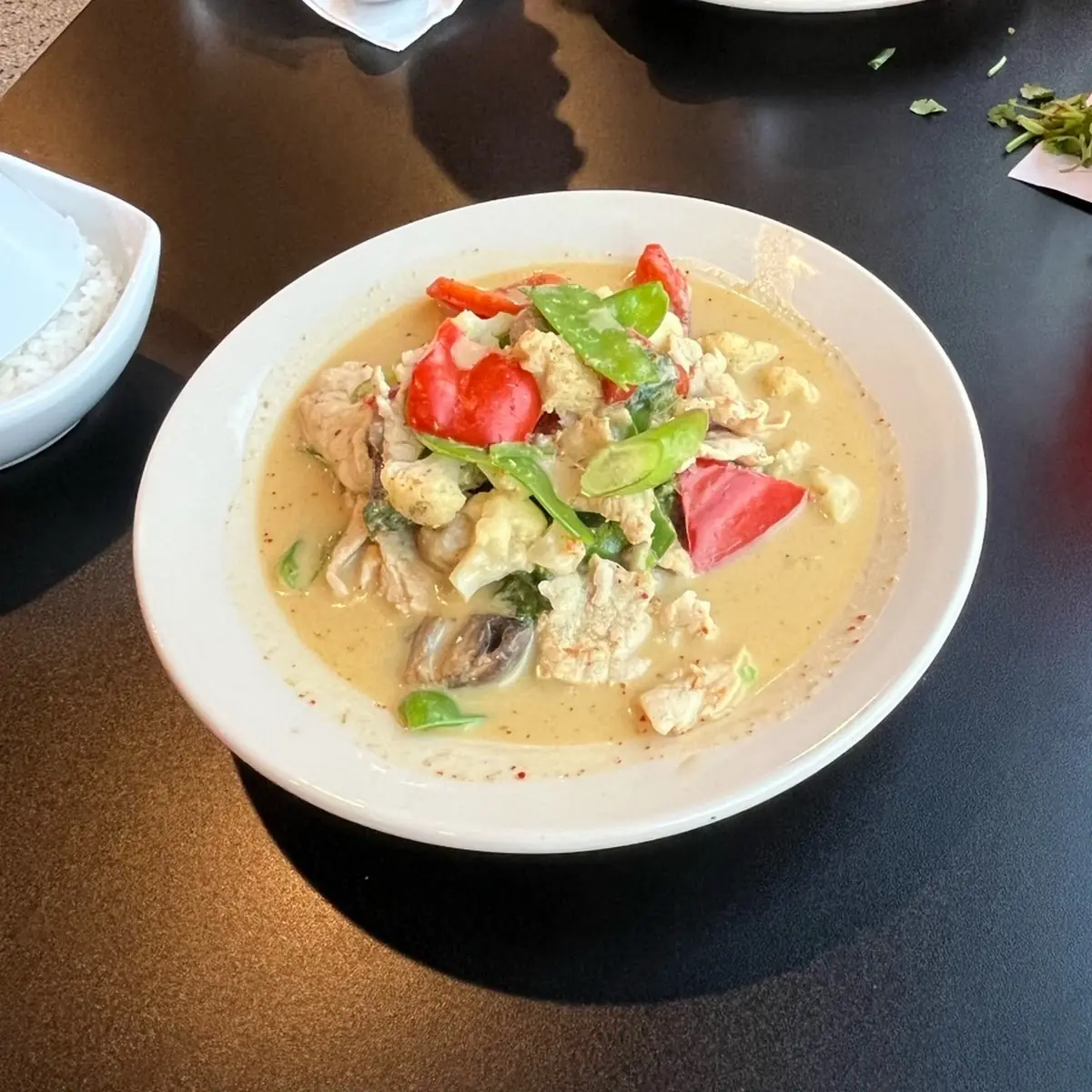Pork Yellow Curry White Rice