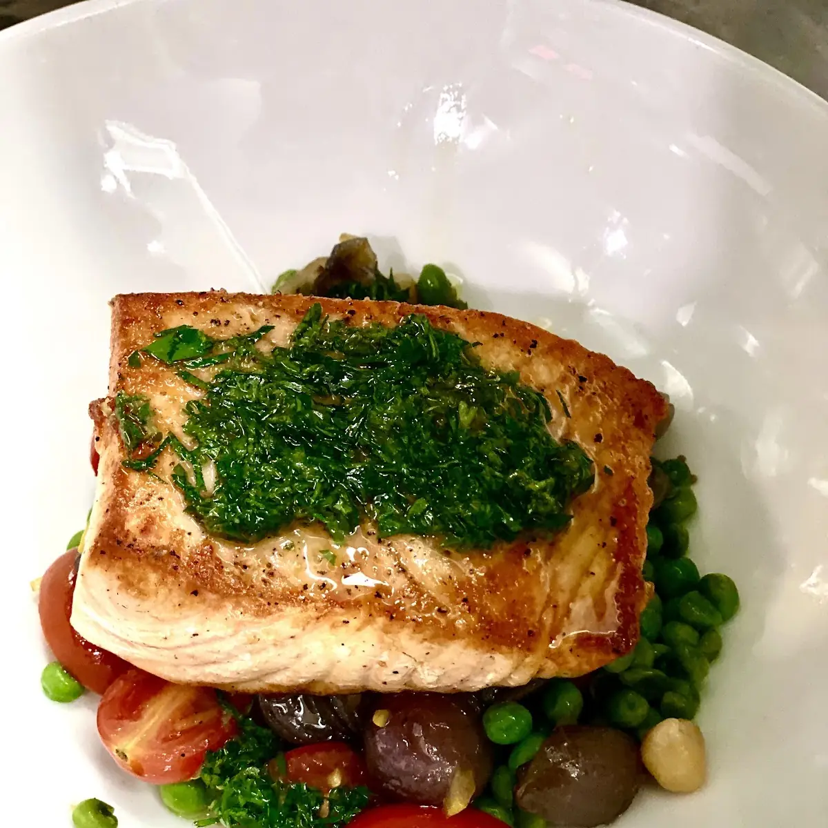 Pan Roasted Faroe Islands Salmon