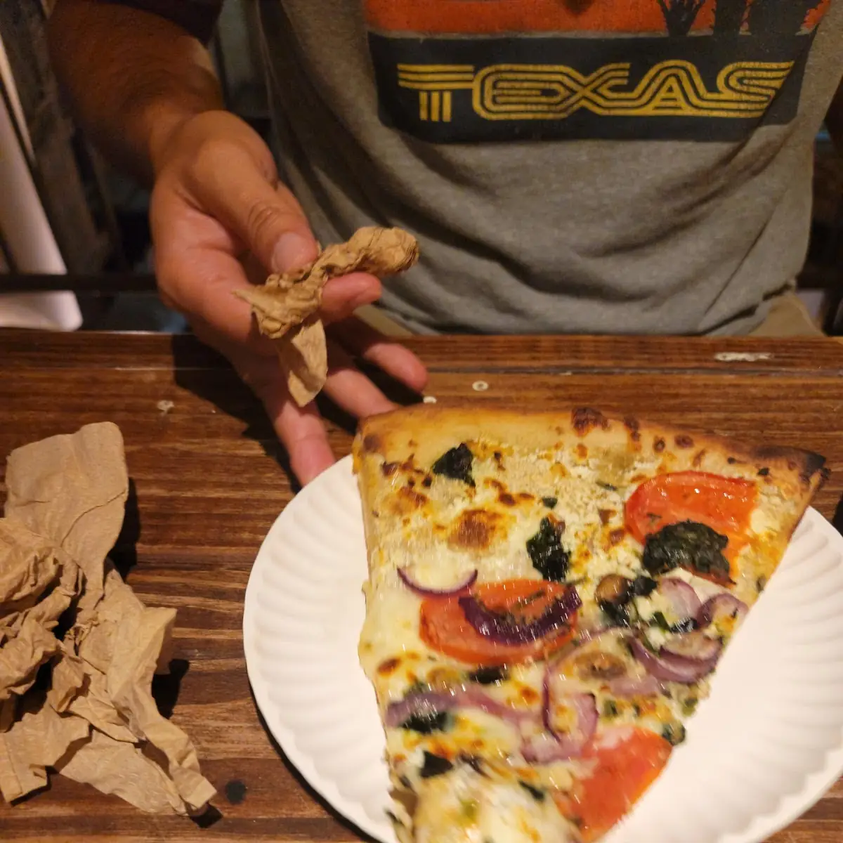 Supreme Pizza Slice