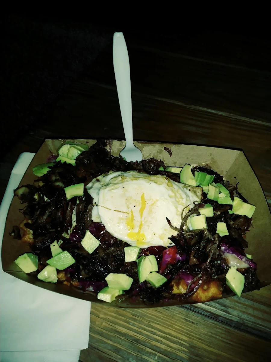 Loaded Brisket Waffle Fries