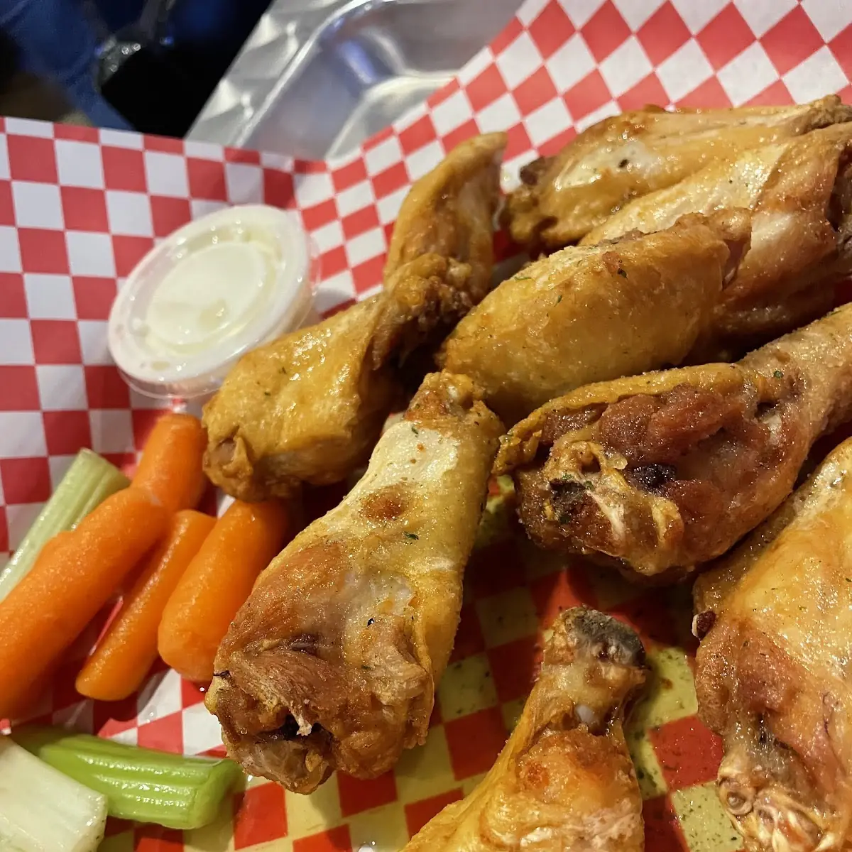 Crispy Old Bay Wings