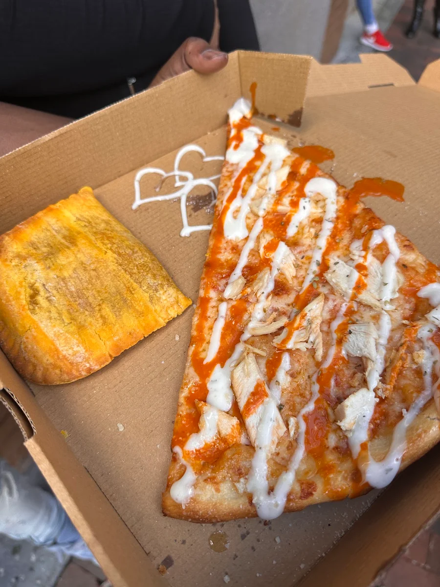 Buffalo Chicken Pizza Slice