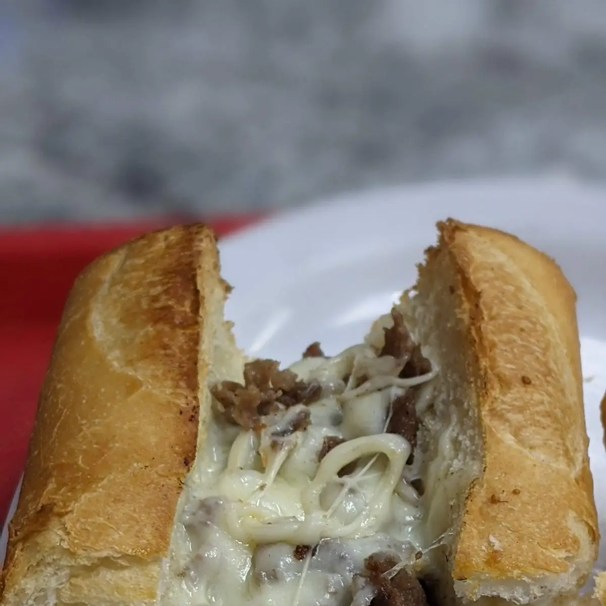 Philly Cheese Steak Sub No Veggies