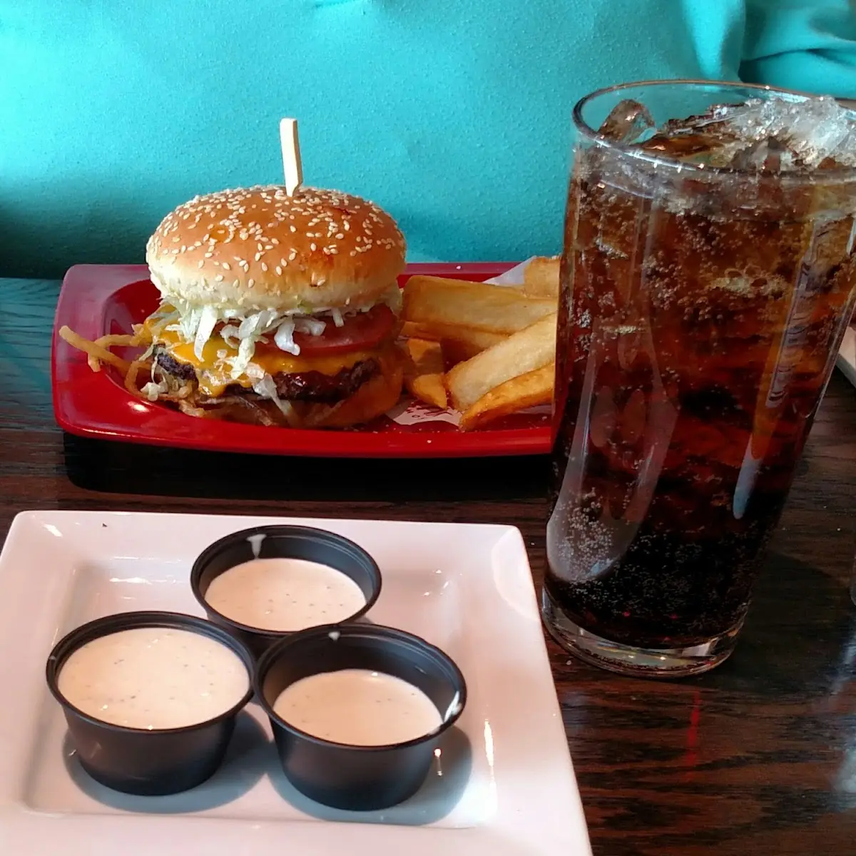 Whiskey BBQ Burger
