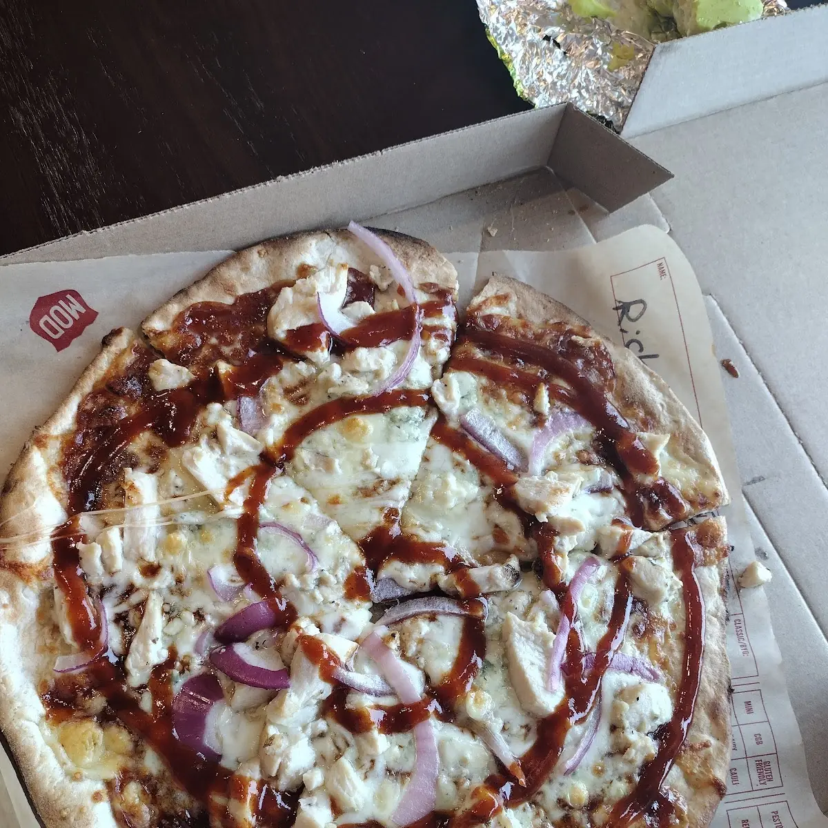 BBQ Chicken Pizza