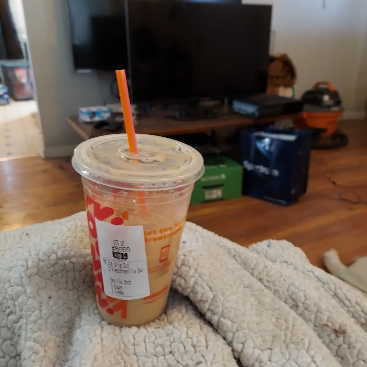 French Vanilla Iced Coffee