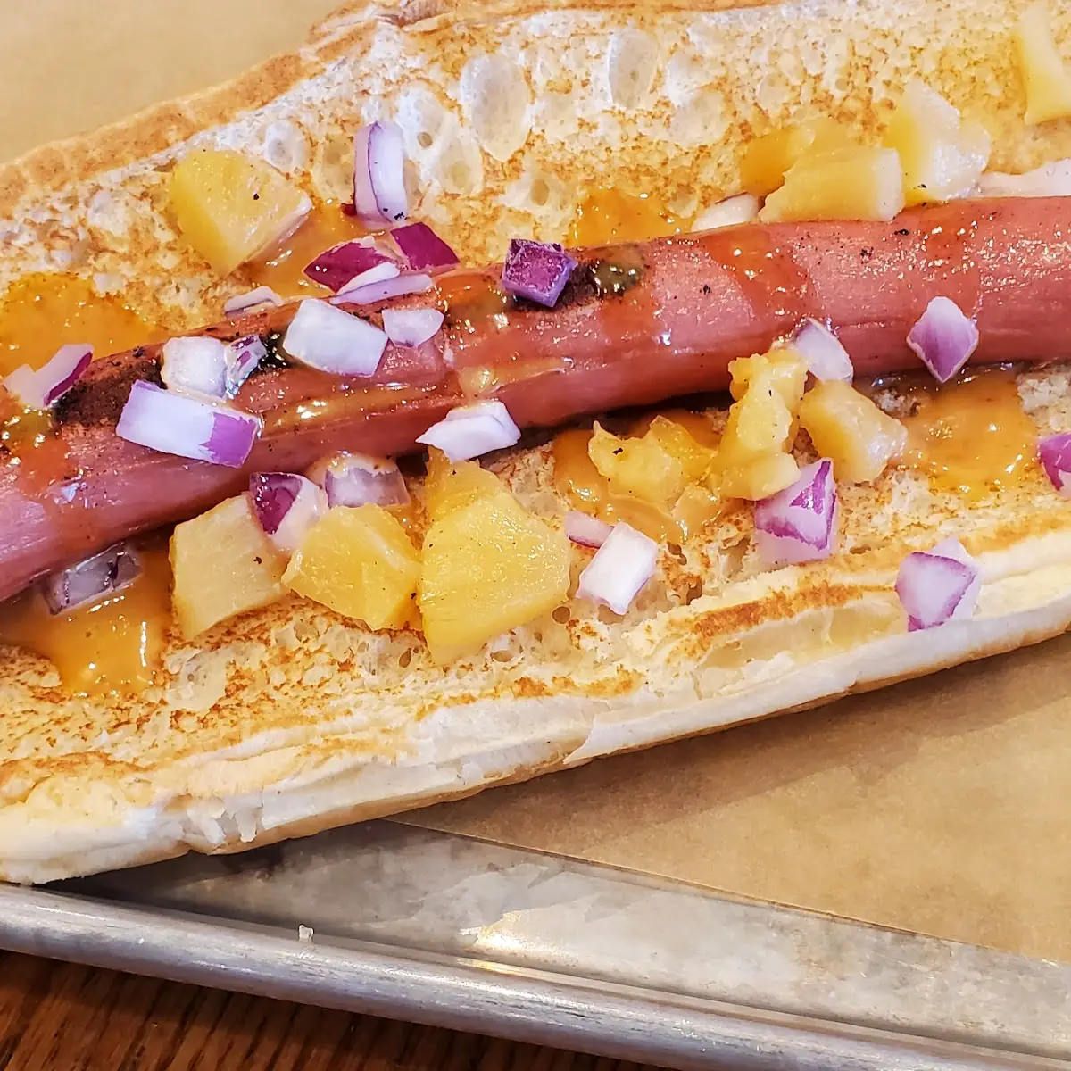 The Hawaiian Hot Dog