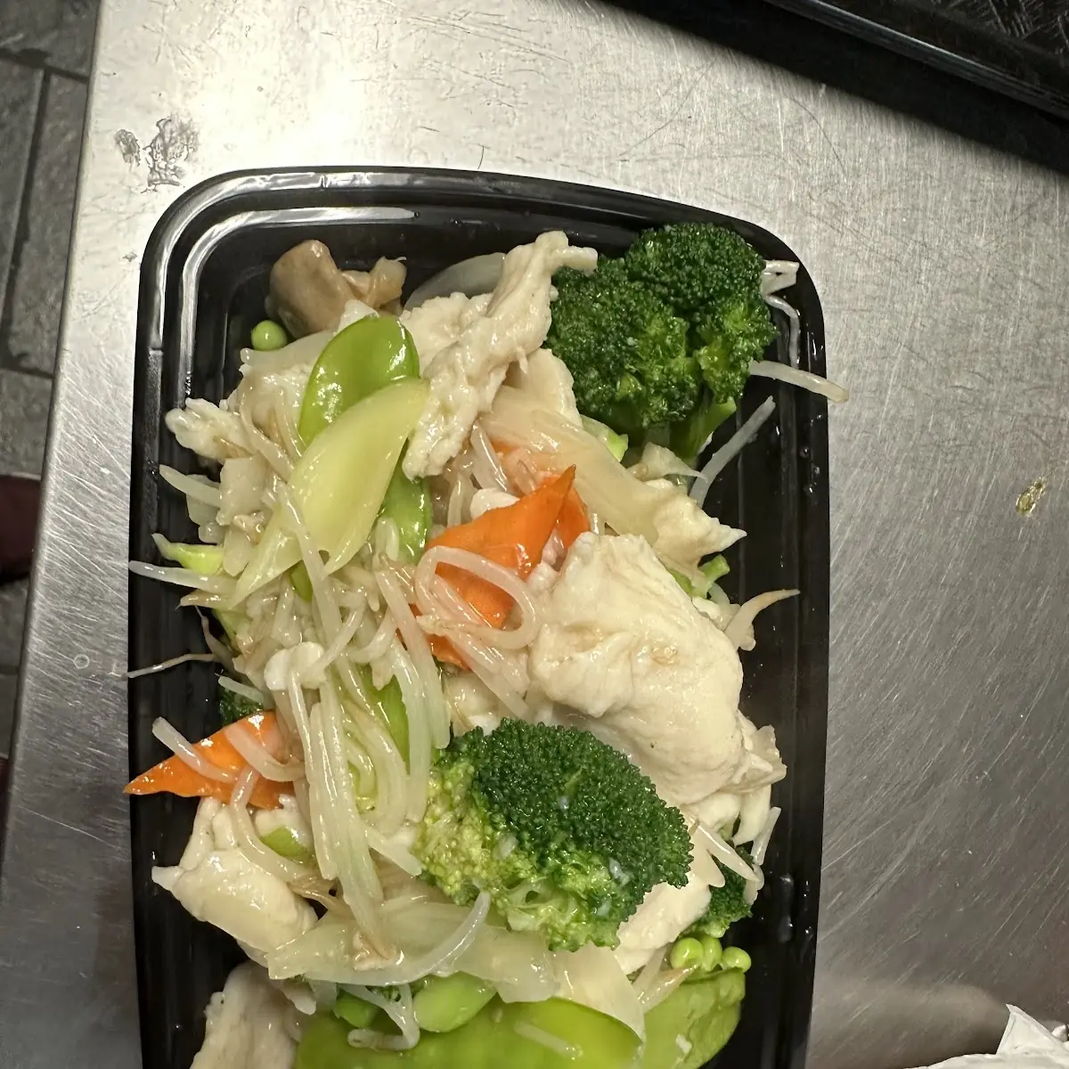 Steamed Chicken with Mixed Vegetable