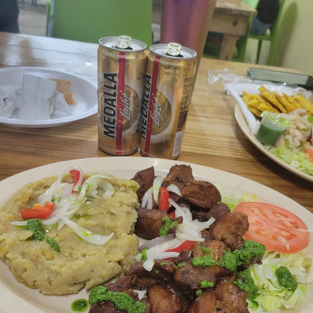 Mangú Con Carne Frita