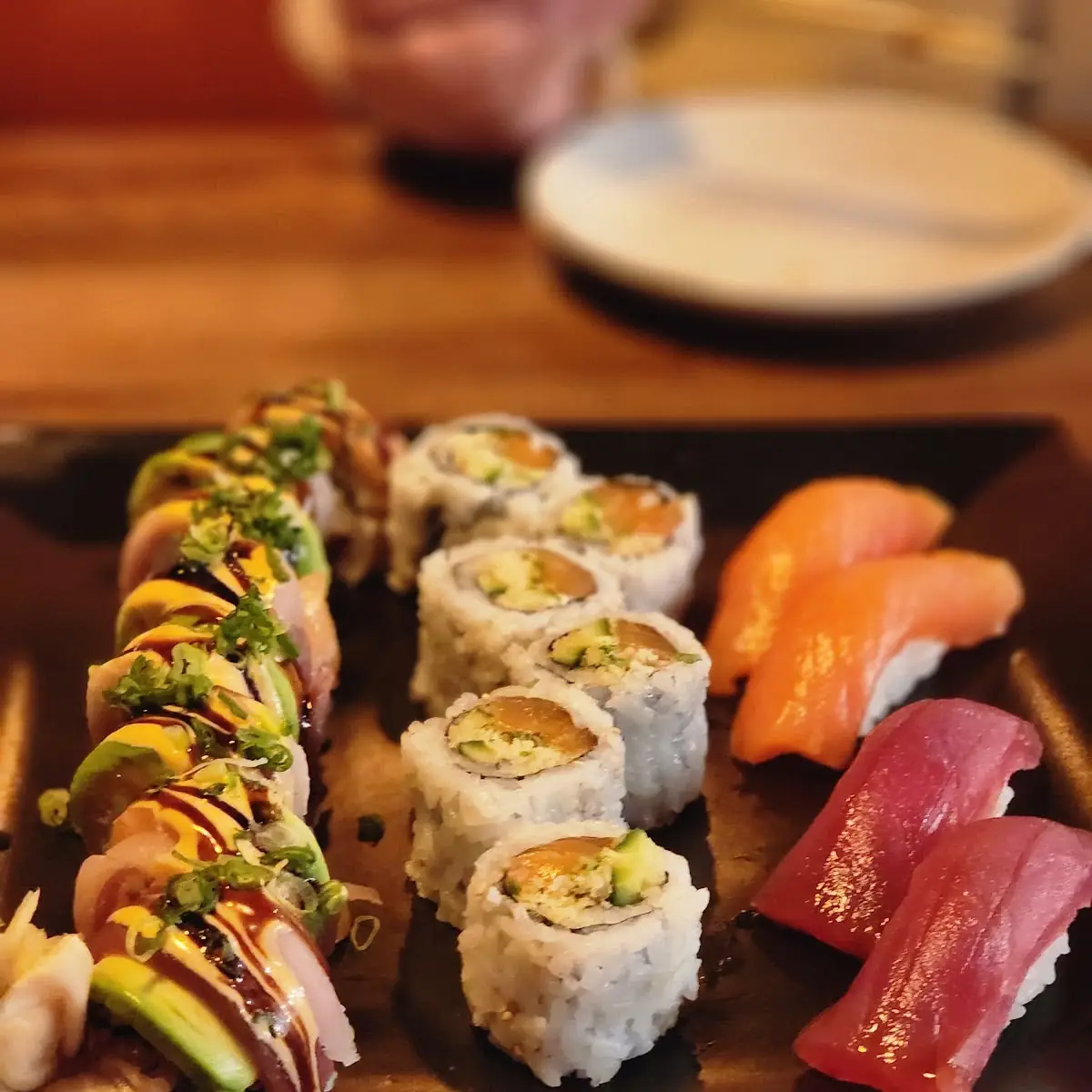 Salmon and Mackerel Sushi