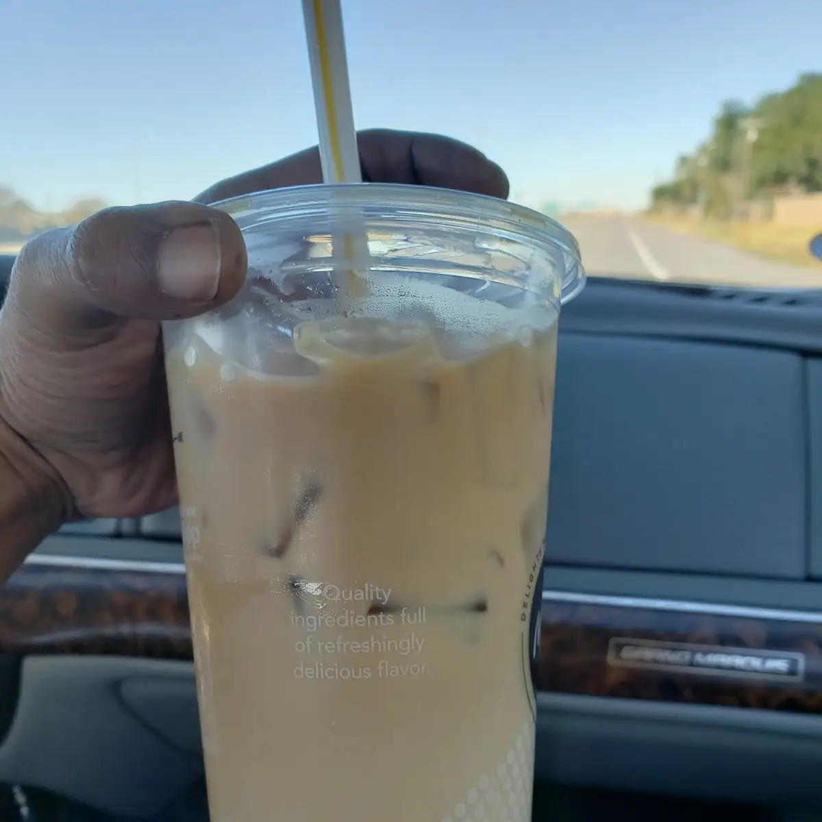 Iced Vanilla Latte