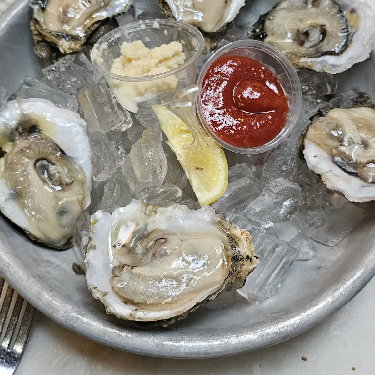 Local Oysters on the Half Shell