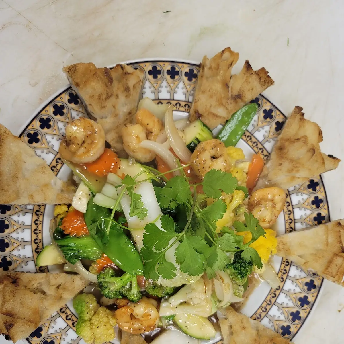 Phở Áp Chảo Chay Giòn Hoặc Mềm