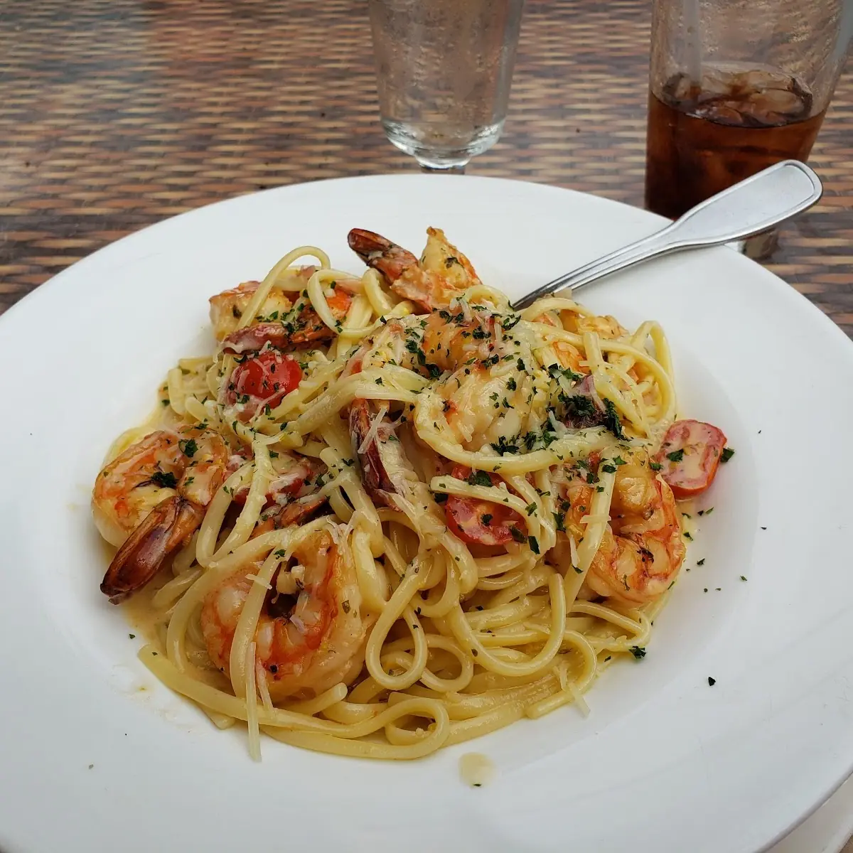 Shrimp & Linguine