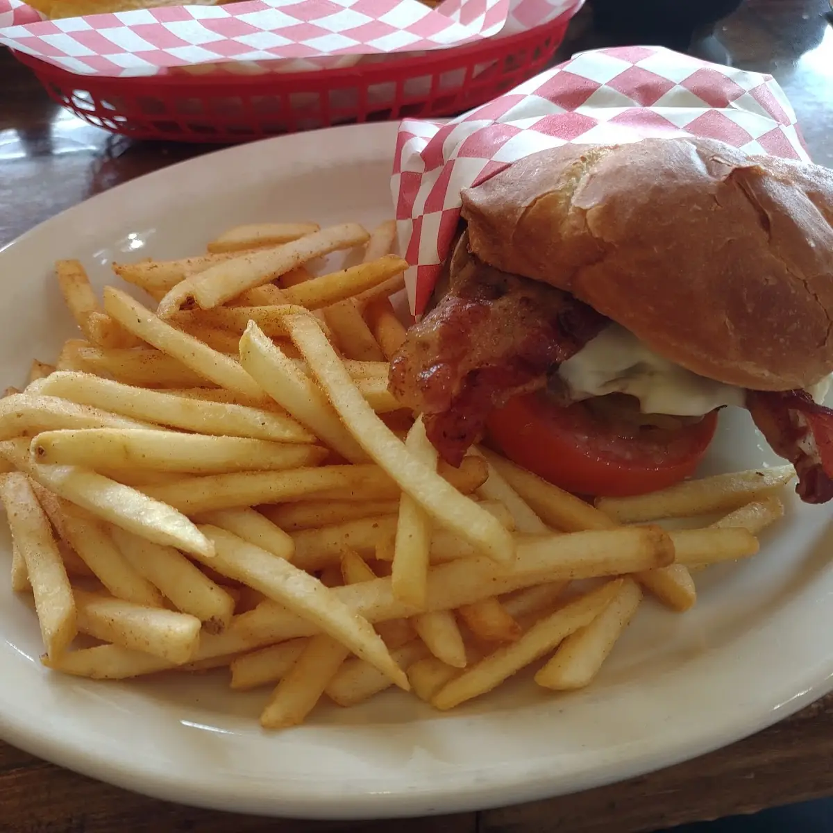 Pepper Jack Mushroom Burger