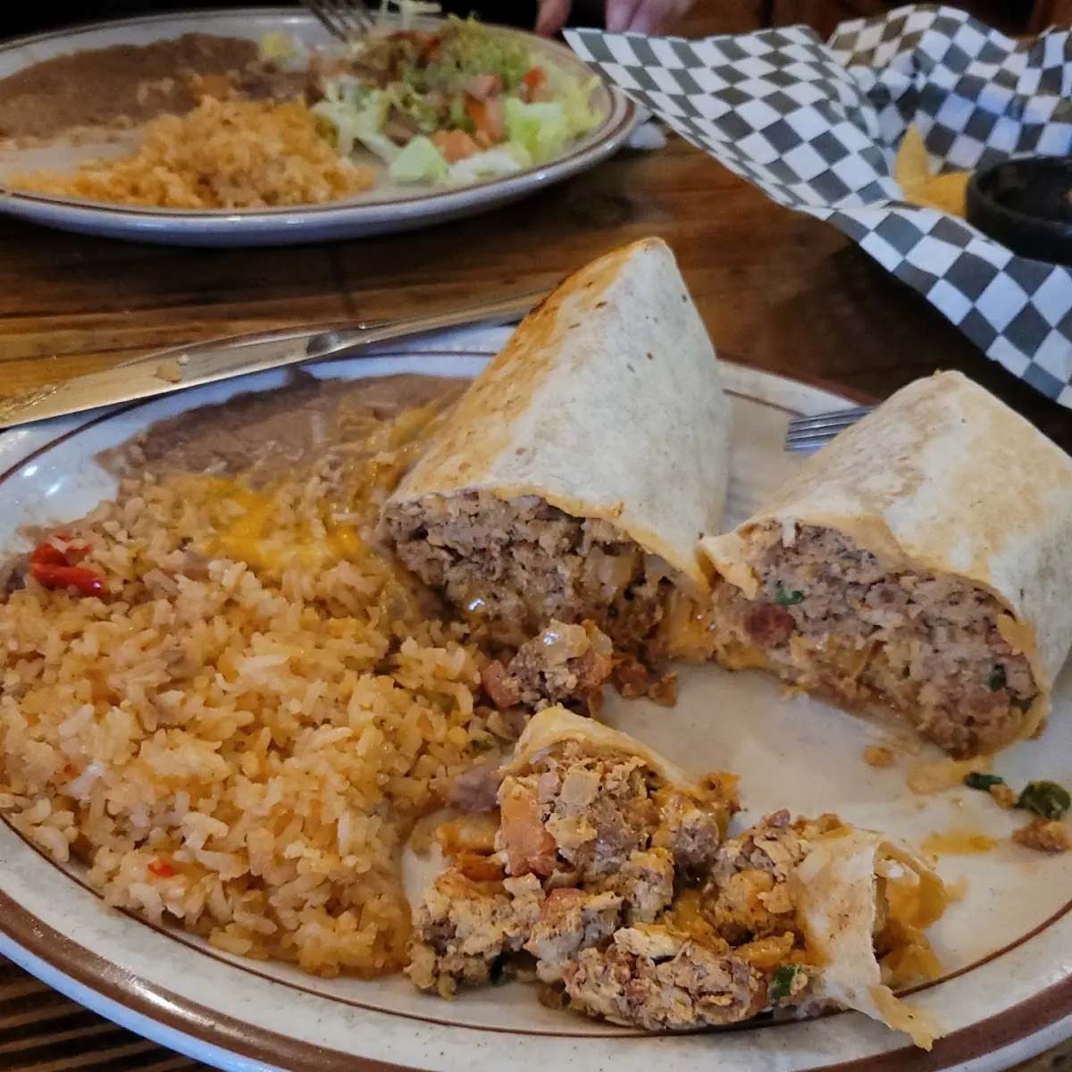 Spicy Chorizo Breakfast Burrito