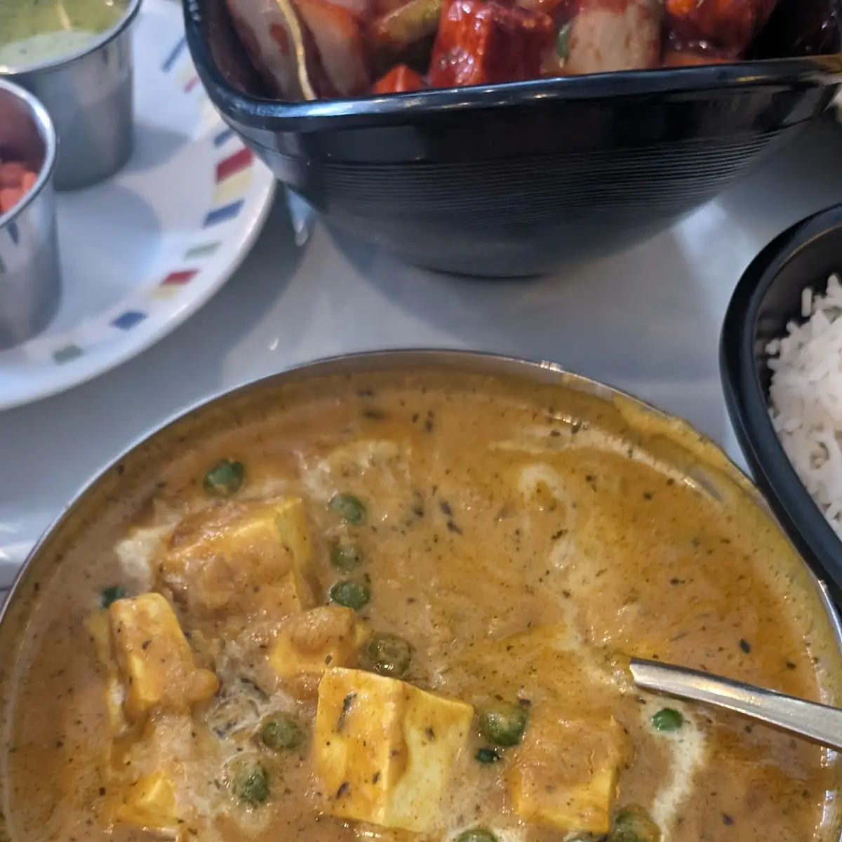 Matar Paneer