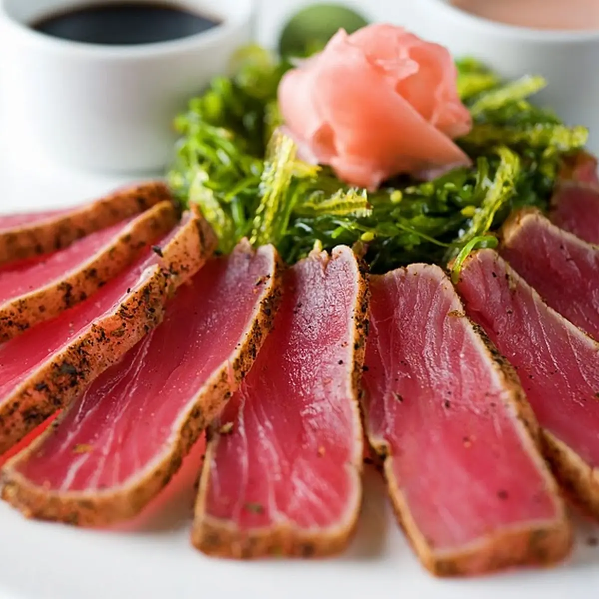 Sesame-Crusted Seared Ahi