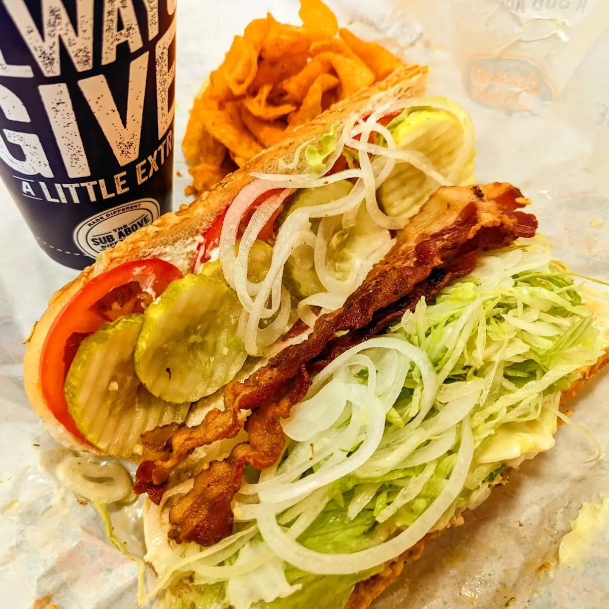 #44 Buffalo Chicken Cheese Steak