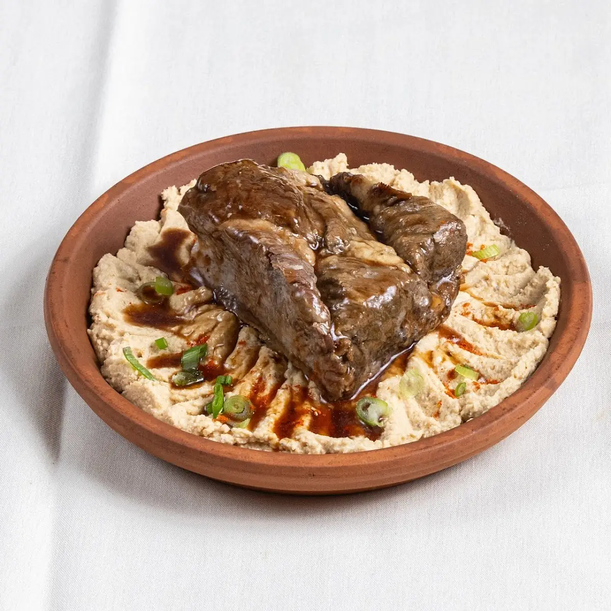 Hummus with Short Ribs