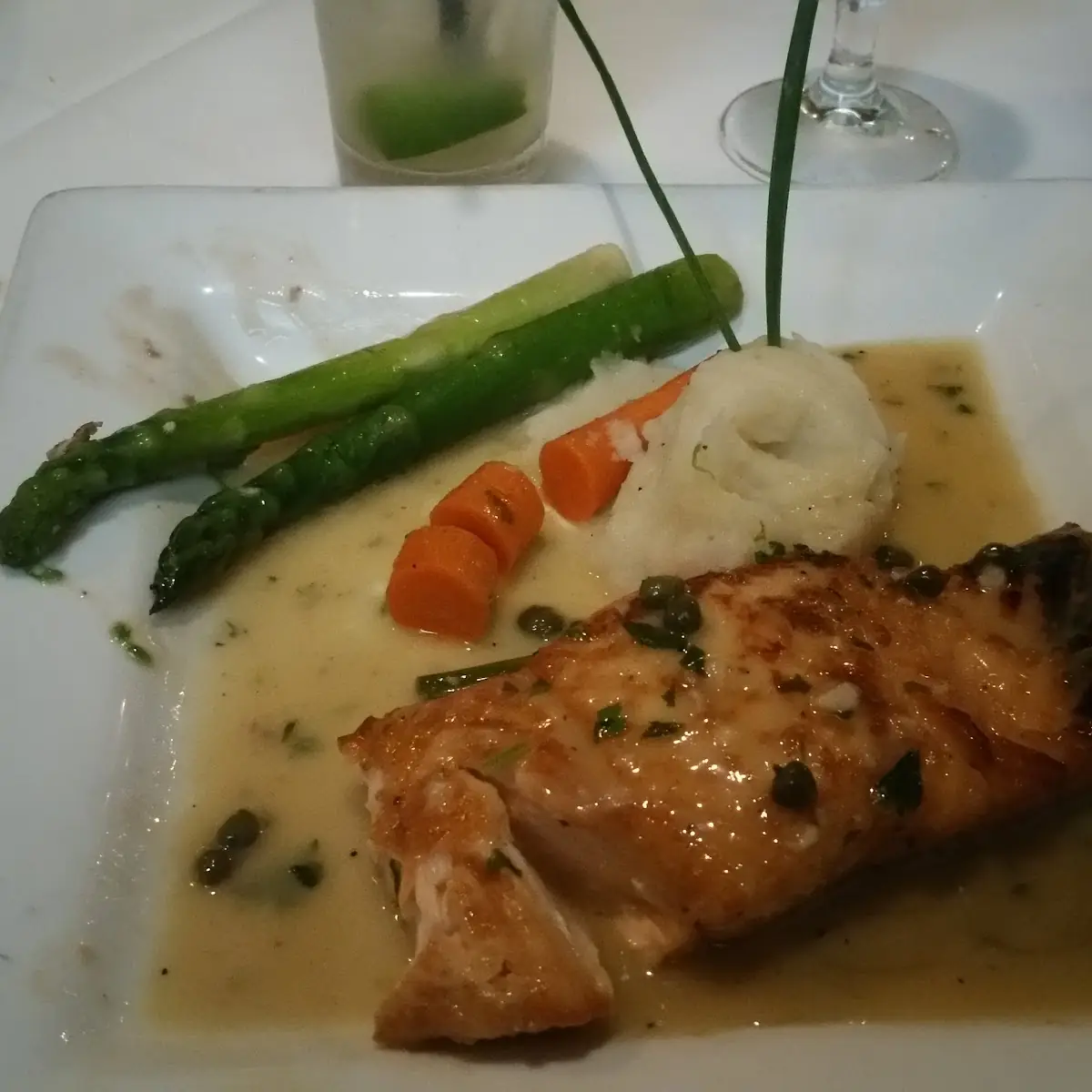 Salmon Piccata