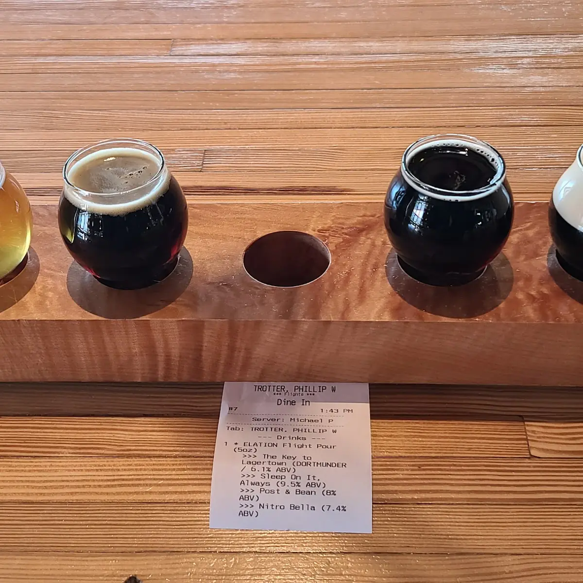 Beer Flight