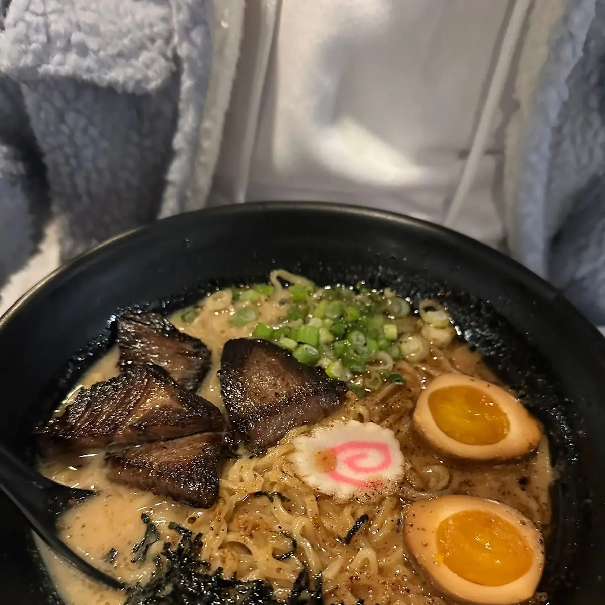 Black Garlic Tonkotsu with Shirt Rib