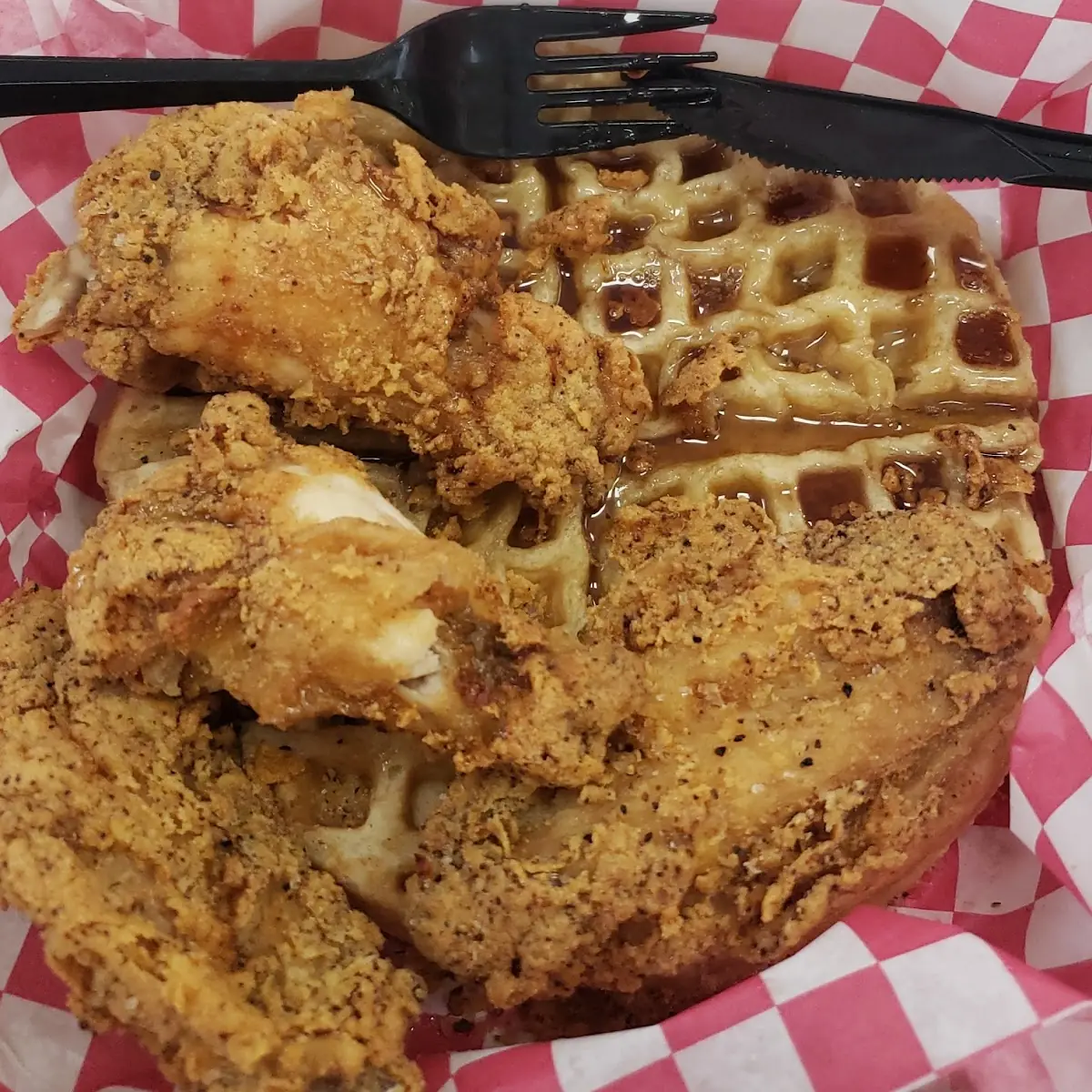 Chicken & Waffle 2 Tenders 12 Oz