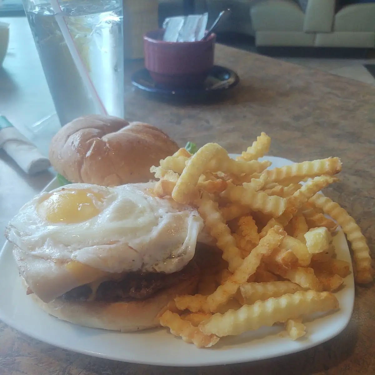 Man Burger Without the Jalepino and Mushrooms