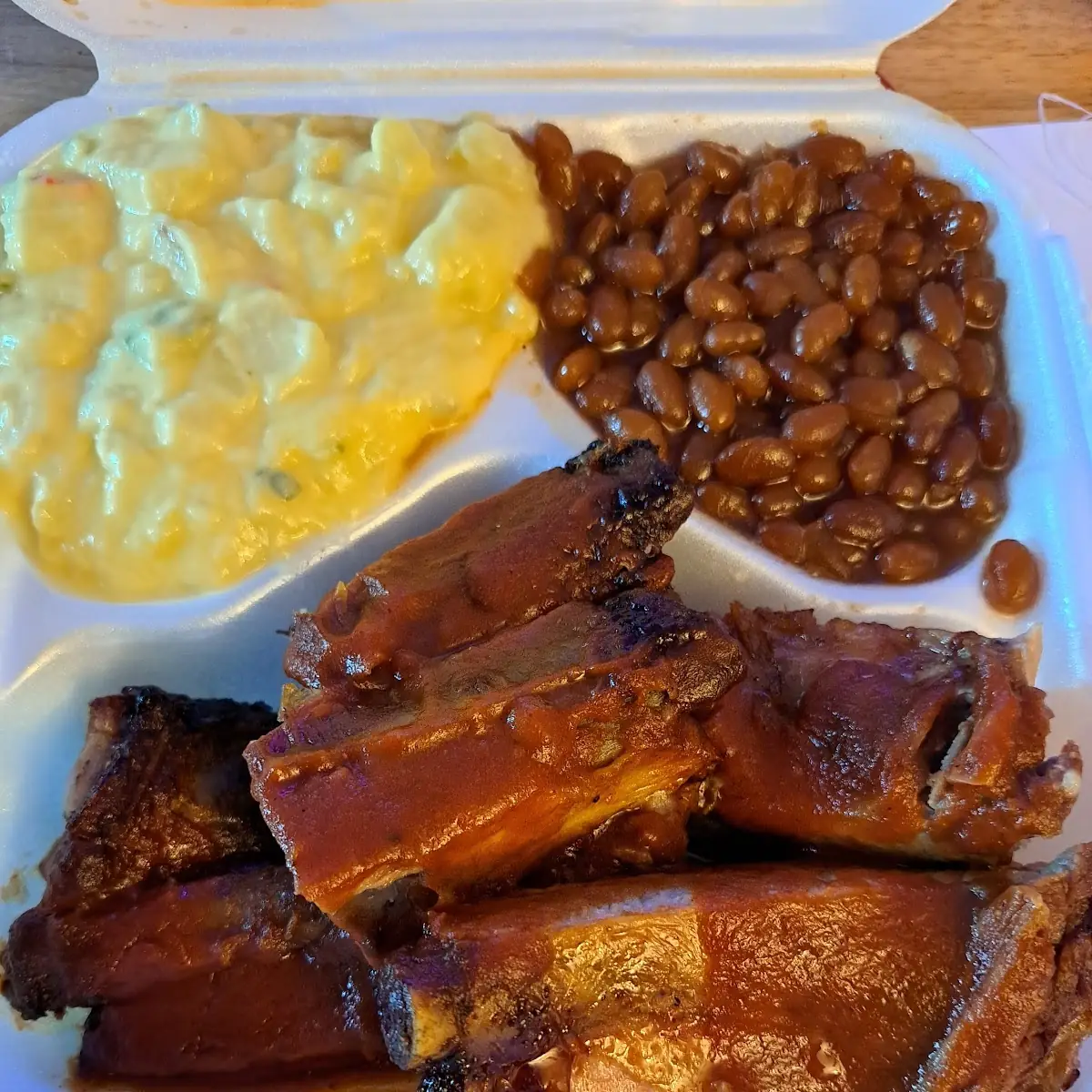 Fall Off the Bone Barbecued Spare Ribs