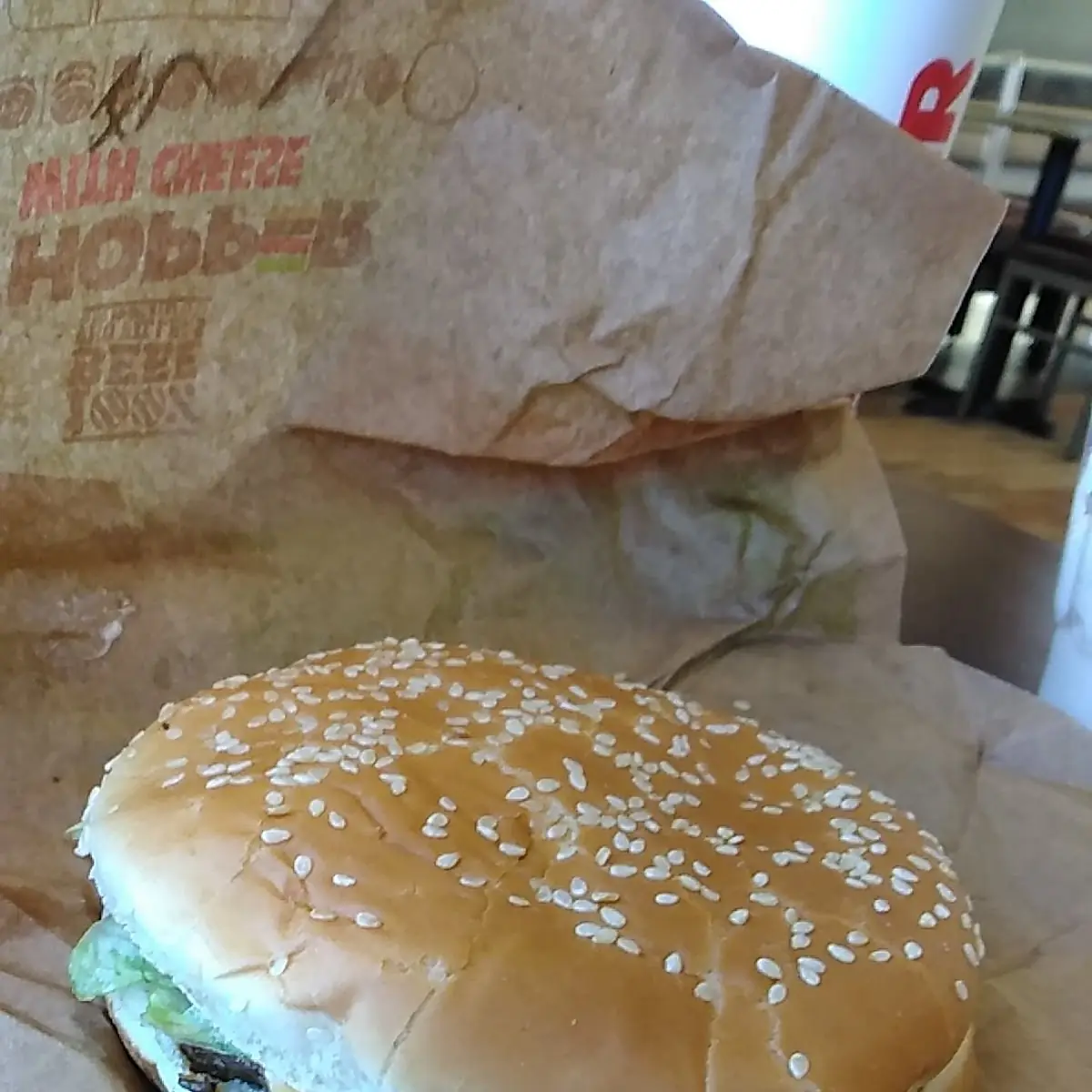 A Burger King Whopper Really Looks
