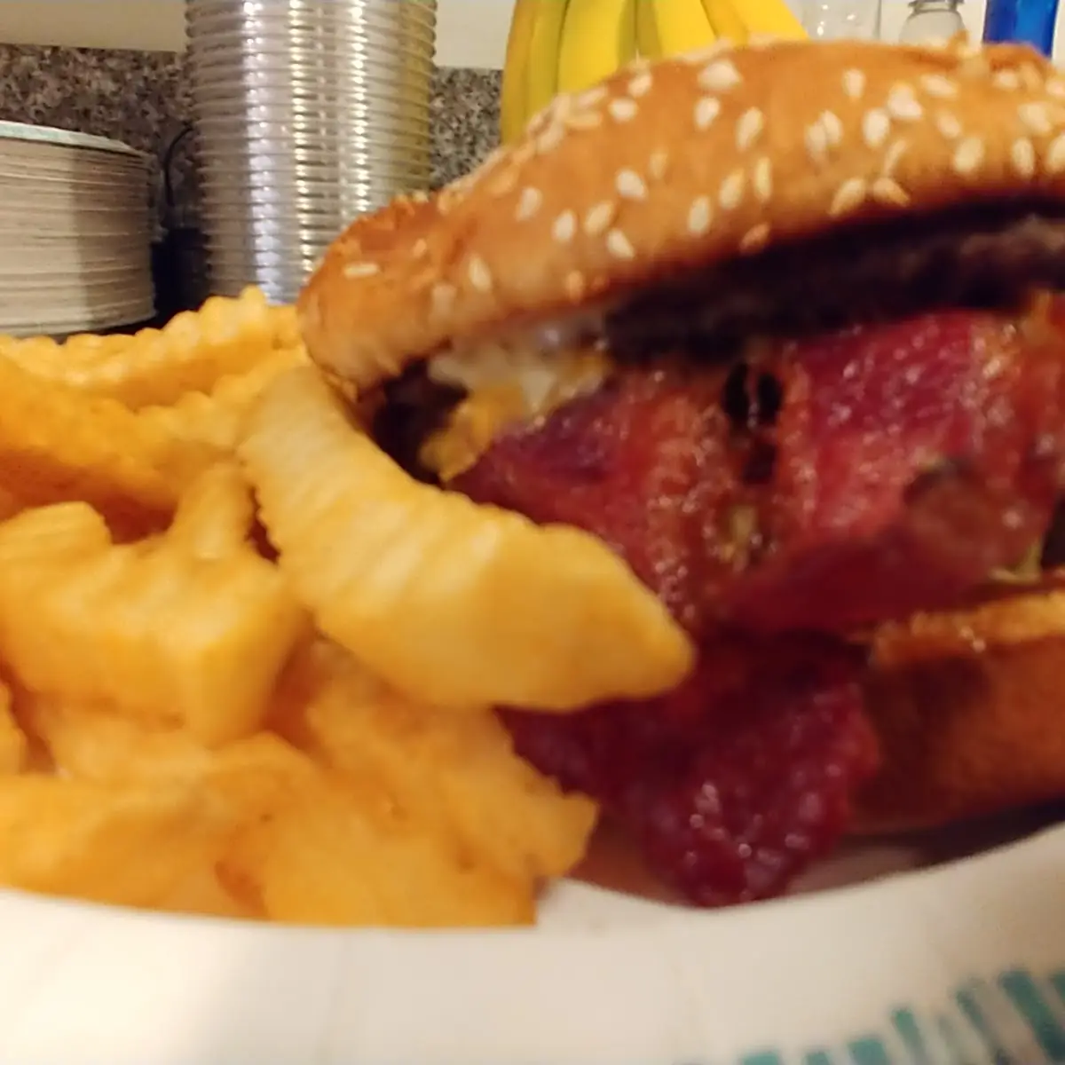 Bacon Double Cheeseburger