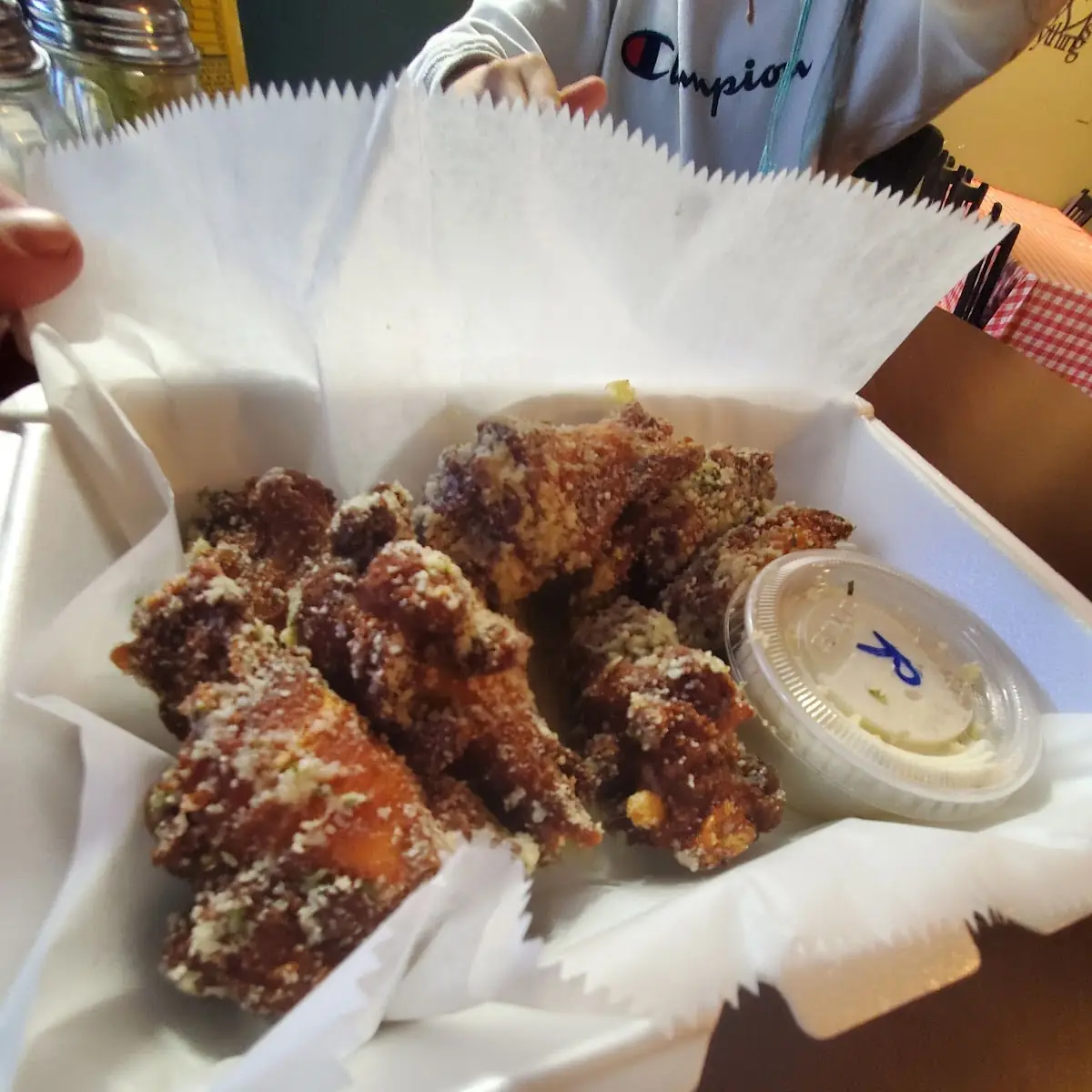 Garlic Parmesan Wings