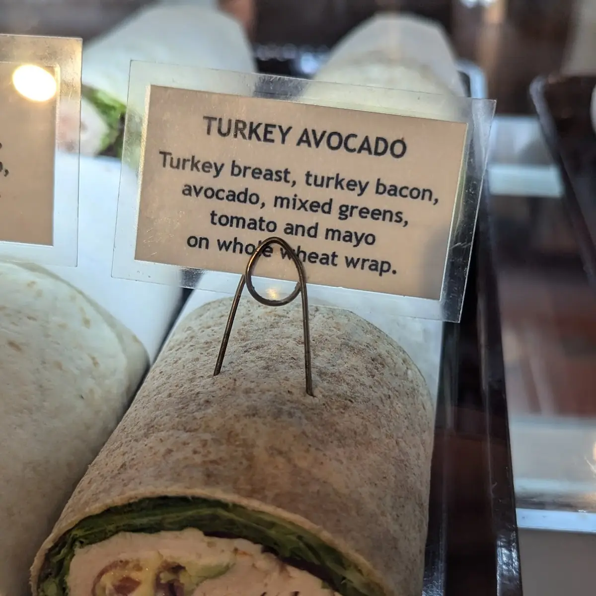 Purple Frog Turkey blt Wrap