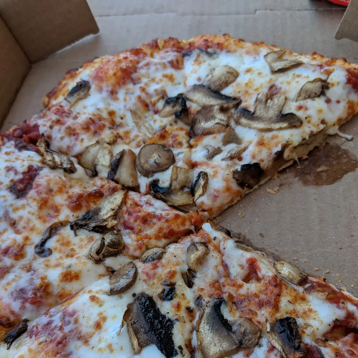 Small Mushroom Pizza