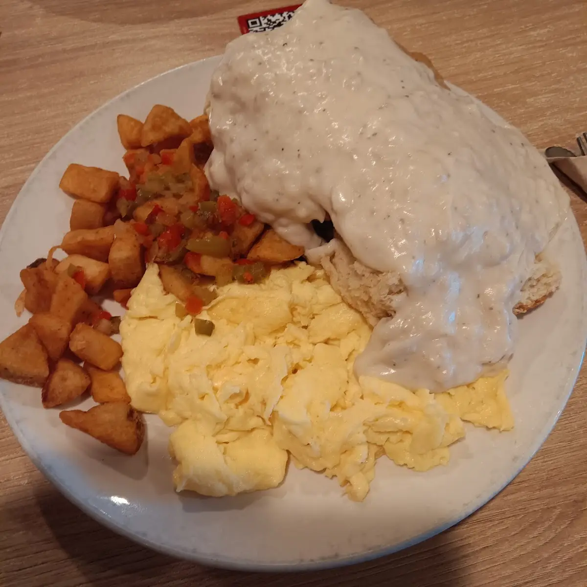 Chicken Fried Steak and Eggs