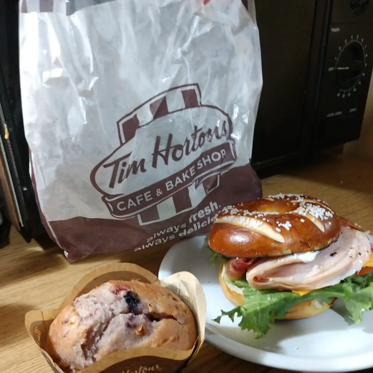 Pretzel Turkey Club Sandwich Combo