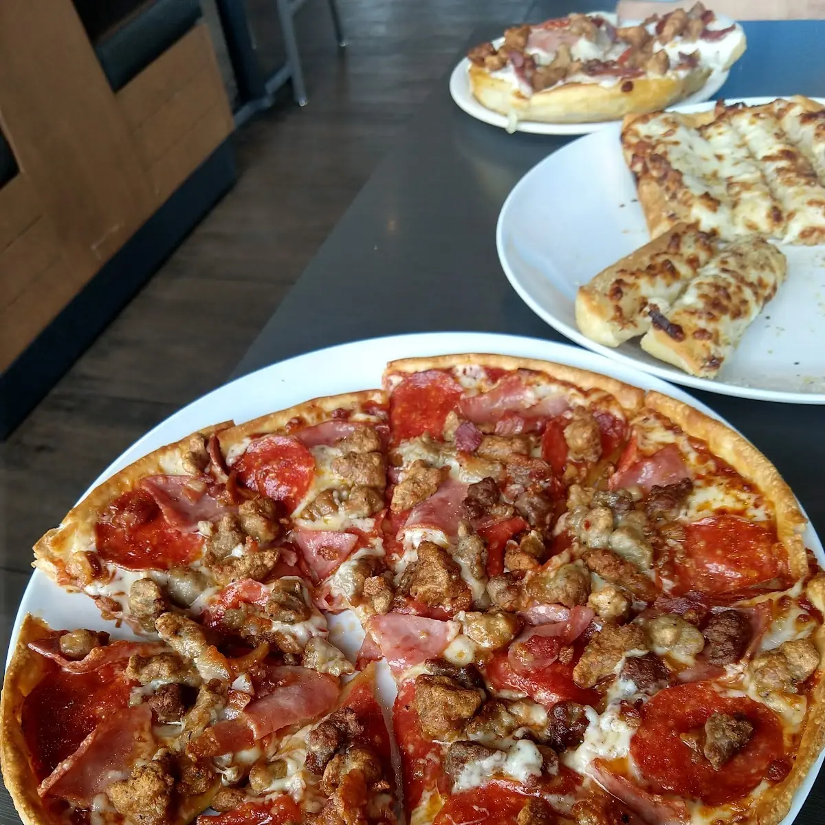 Meat Lover's Pizza Thin Crust