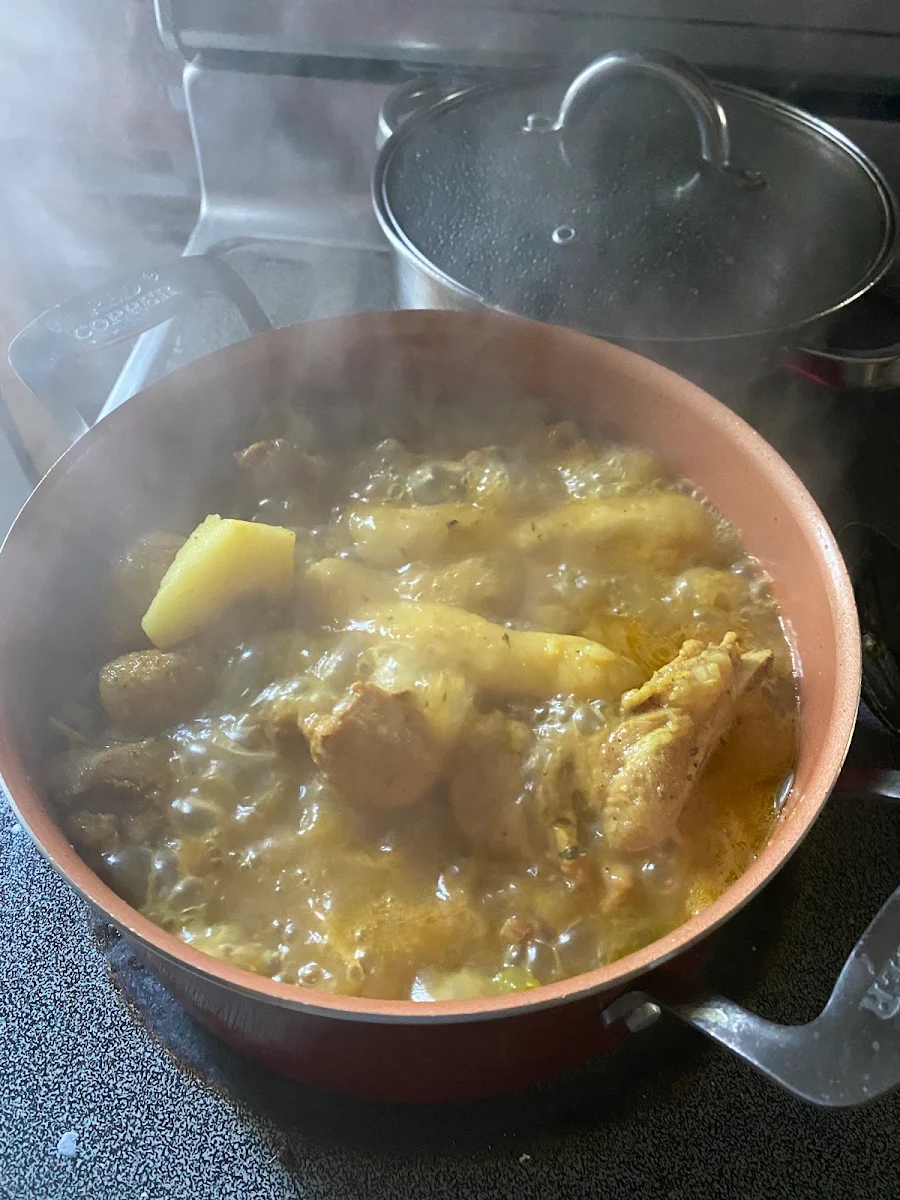 Curry Chicken Dinner