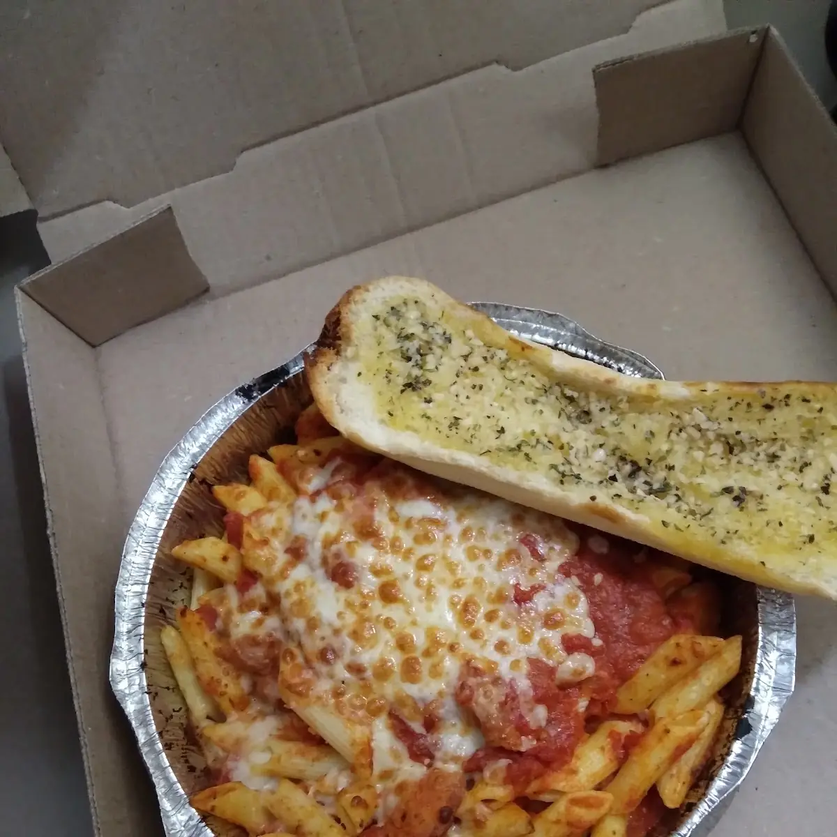 Chicken Parmesan Penna Pasta Primavera