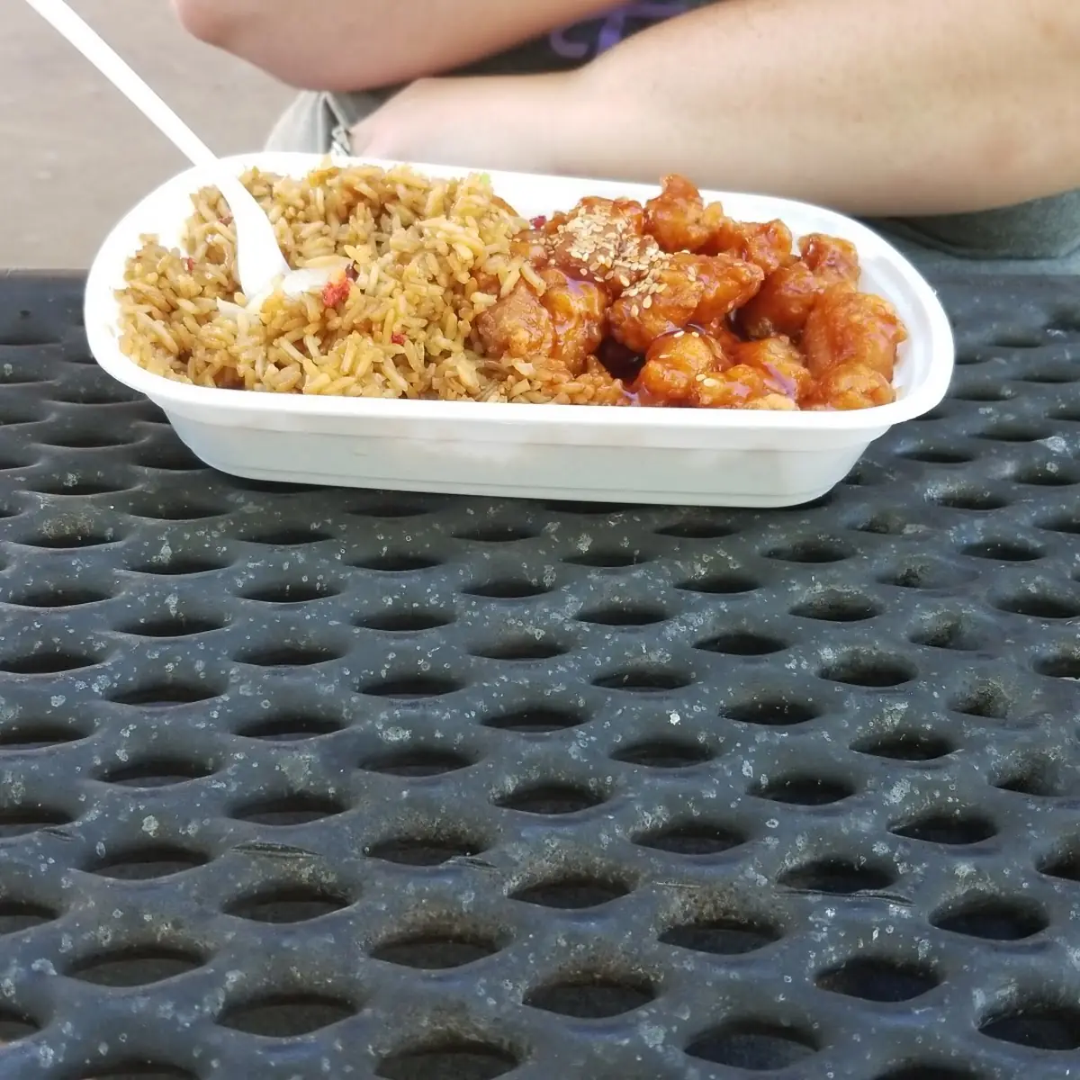 Sesame Chicken Fried Rice