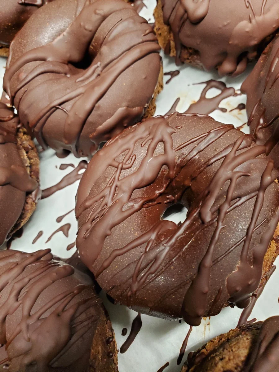 Double Chocolate Donuts