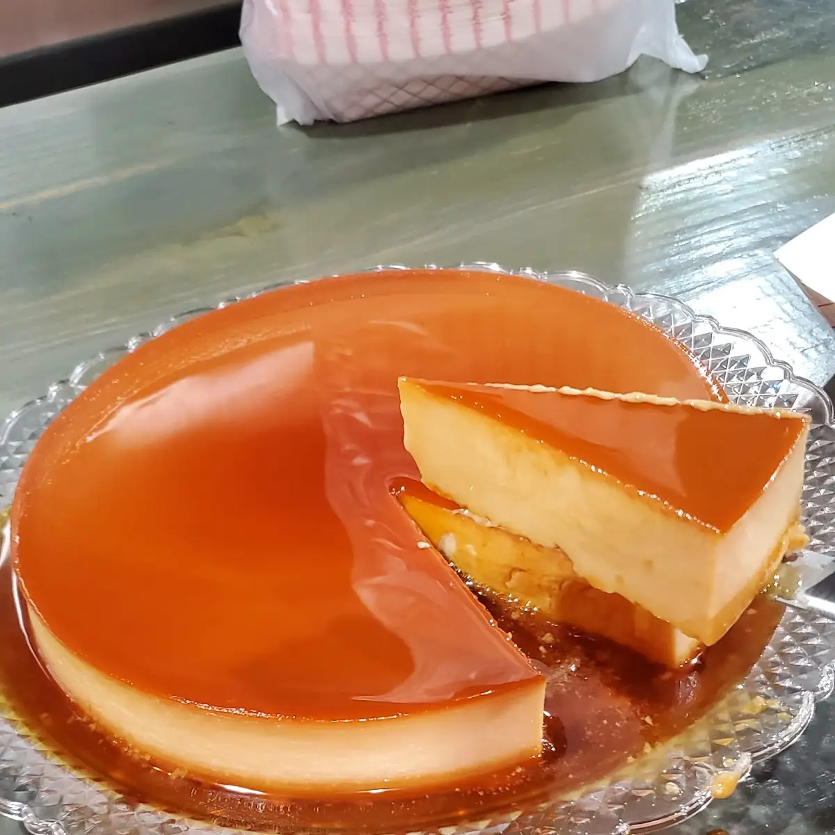 Flan Slice